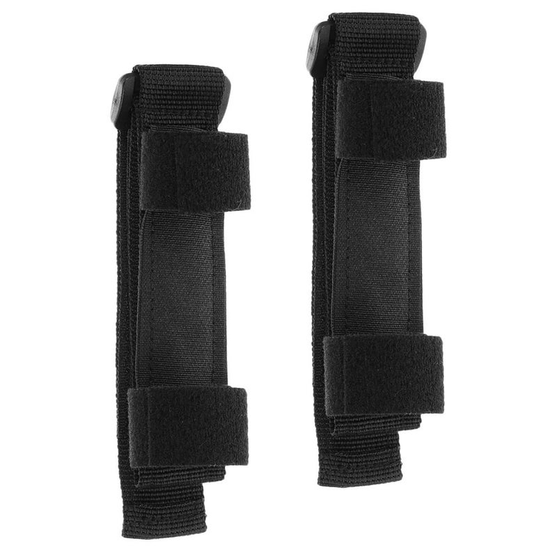 2PCS Elastic Hand Strap Cuff Universal Utensil Holder for Elderly Disabled Mealtime Aid - Image 2