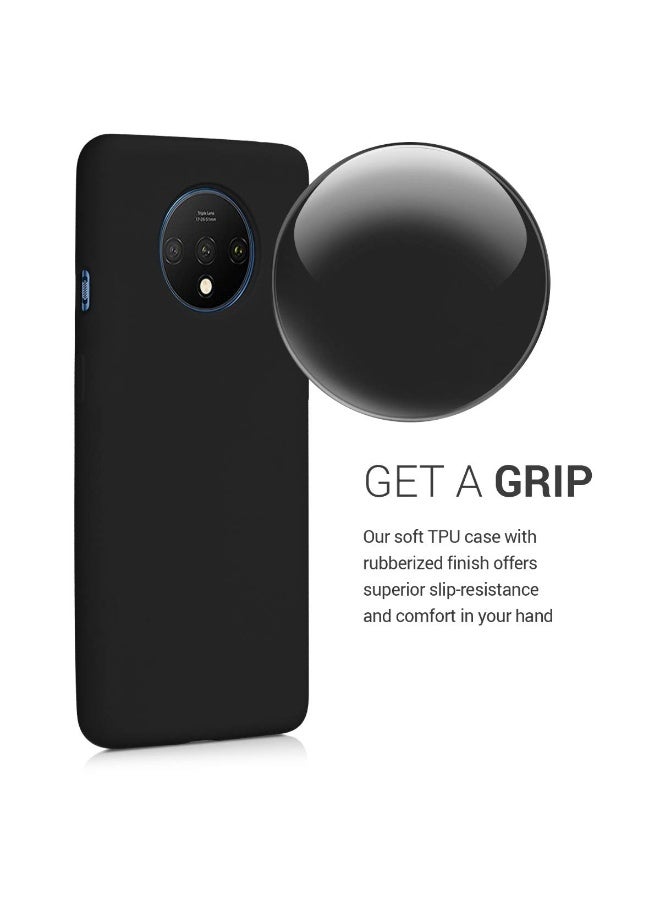 IAF Oneplus 7T Case, Transparent Reinforced Corners TPU Shock-Absorption Flexible COneplus 7T Case, Transparent Reinforced Corners TPU Shock-Absorption Flexible Cell Phone Soft Silicone Protective Coverell Phone Soft Silicone Protective Cover - Image 3