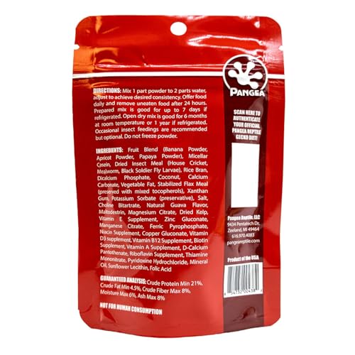 Pangea Fruit Mix with Insects Crested Gecko Complete Diet 2 oz - Image 2