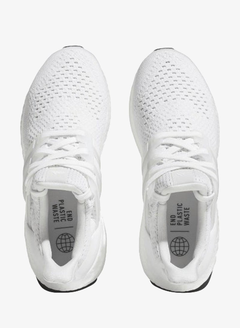 Adidas Ultraboost 1.0 J White Running Shoes For Kids Unisex 3 - Image 2