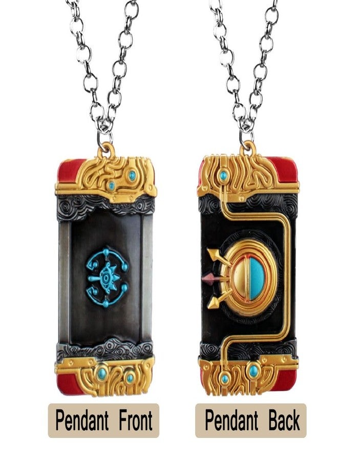 MEETCUTE Zelda Purya Necklace Latest,Necklace for Men and Women The Legend of Zelda Tears of the Kingdom Purya Pendant Necklace Cosplay Accessories - Image 2