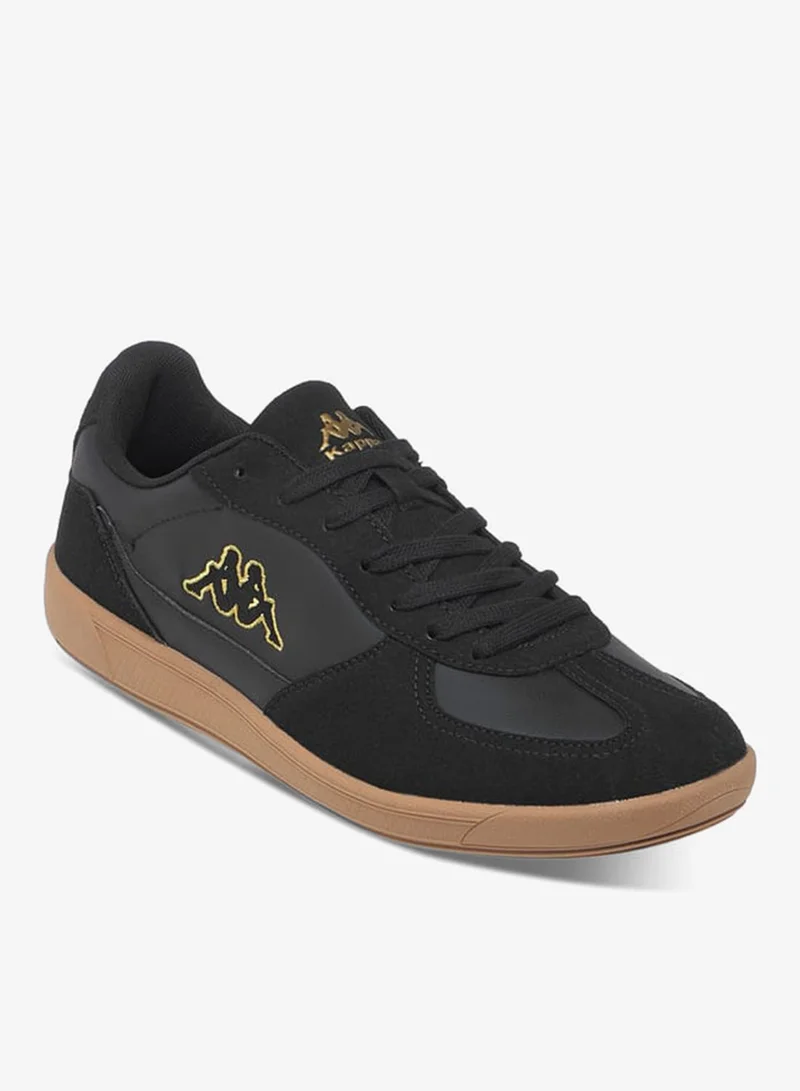 Kappa Men's Logo Embossed Sports Shoes with Lace-Up Closure