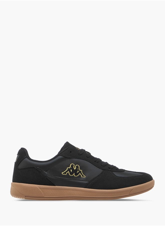 Kappa Men's Logo Embossed Sports Shoes with Lace-Up Closure  - Image 3