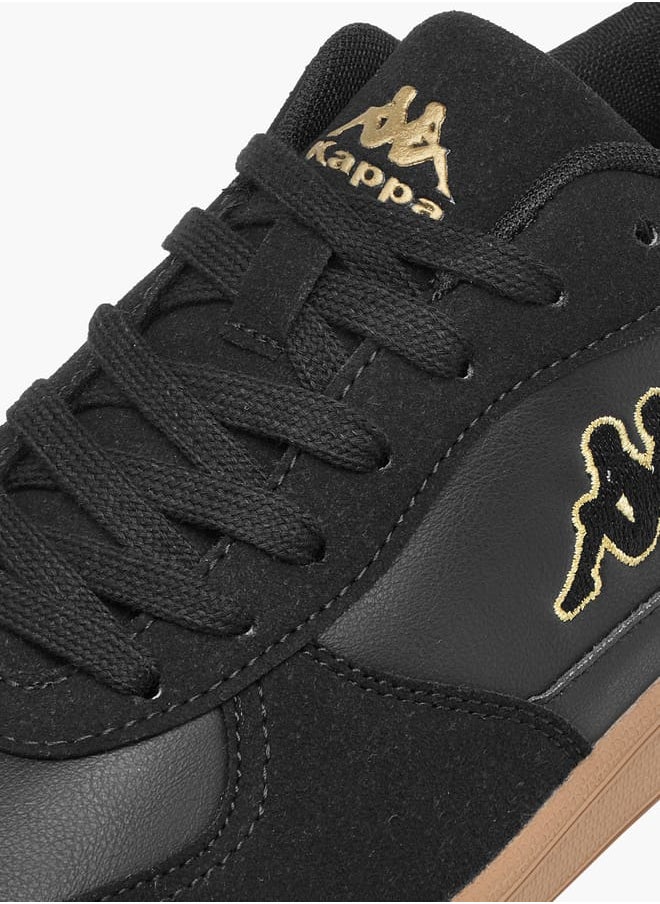 Kappa Men's Logo Embossed Sports Shoes with Lace-Up Closure  - Image 4