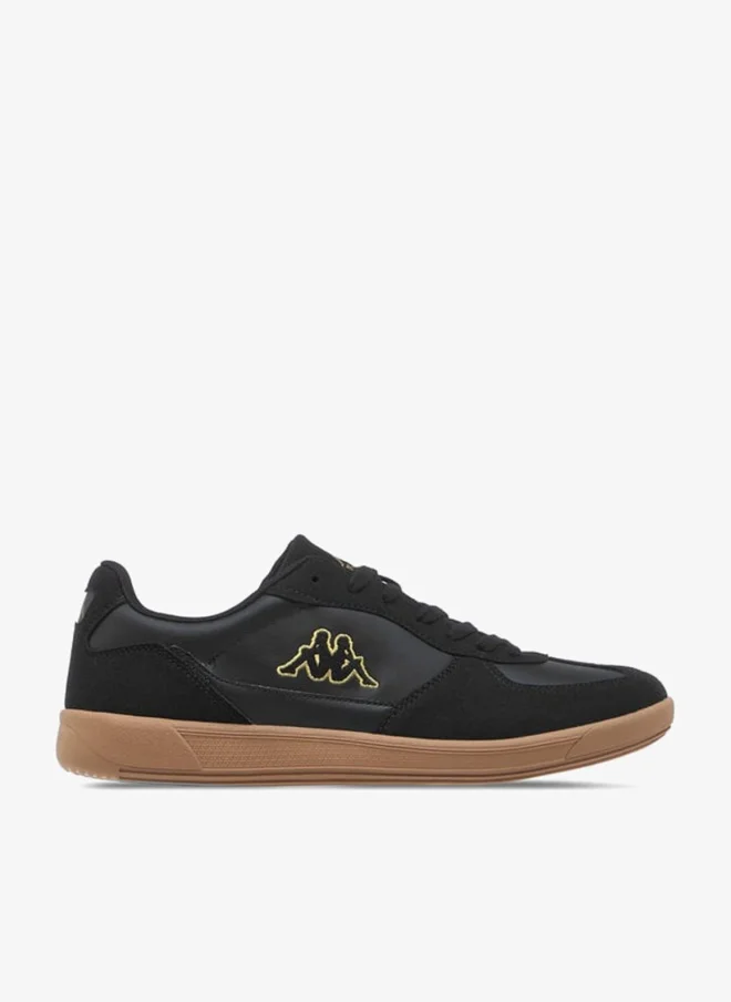 Kappa Men's Logo Embossed Sports Shoes with Lace-Up Closure