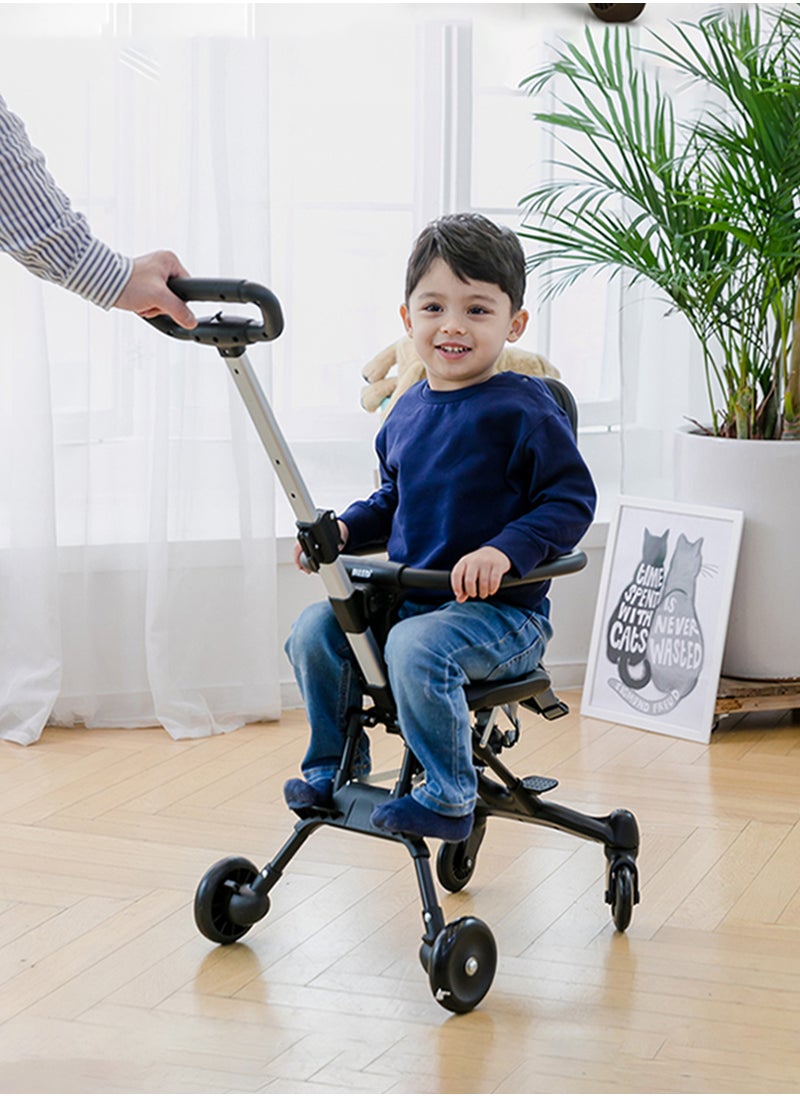 Toshionics - Portable Baby Stroller Lightweight Compact Travel with Adjustable Handles and Backrest One Hand Foldable Easy Overhead Airplane Car Trunk Storage Airport Shopping Walking Pocket Stroller Cart Toddler - Image 1