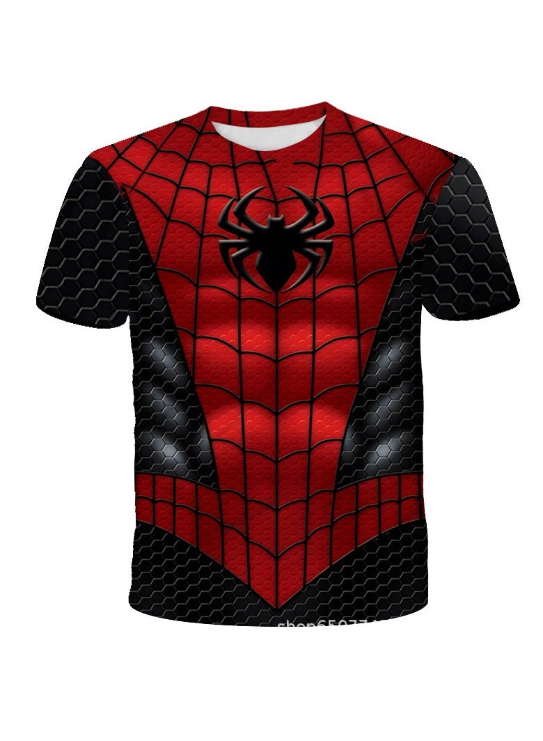 KUYING New Spider Man Series 22D Printed T-shirt - Image 1