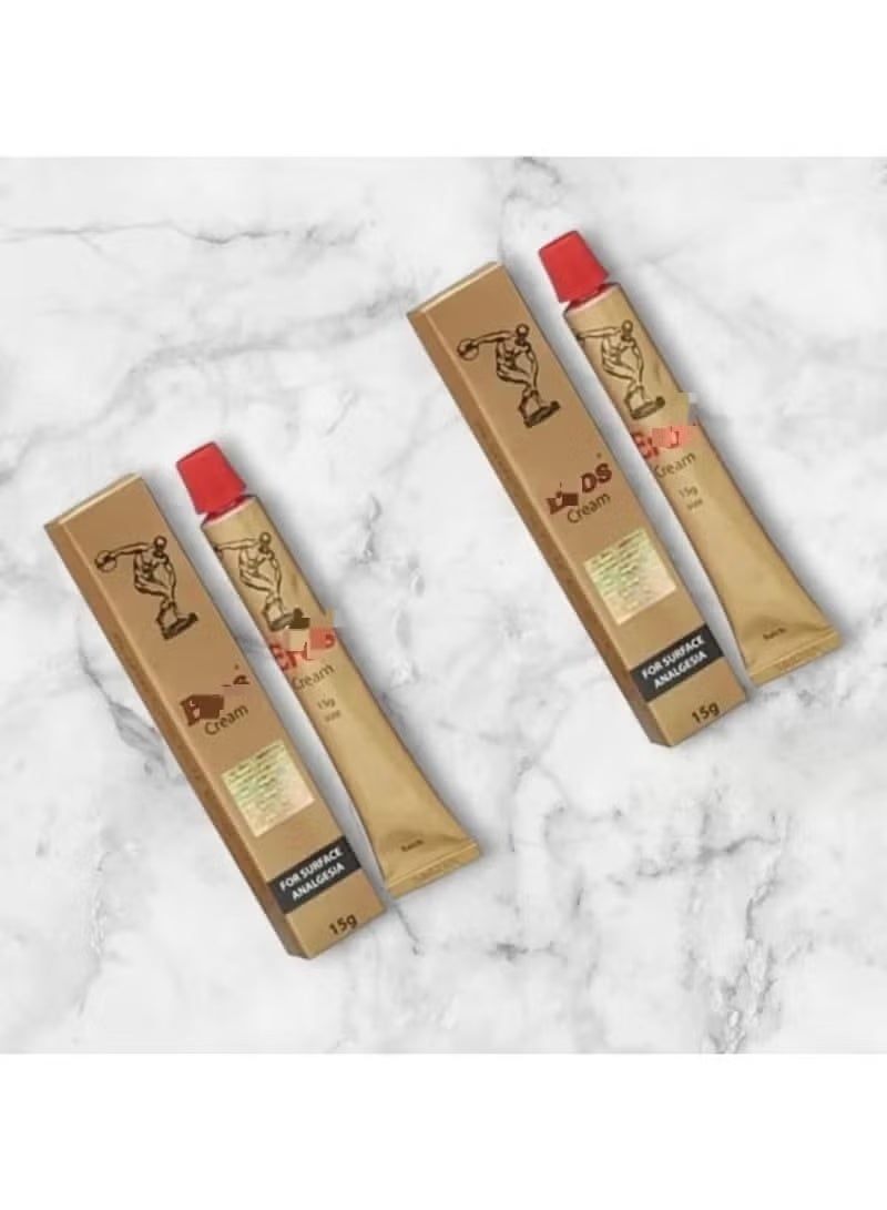 Eros Superficial Pain Relief Cream 15g (Pack of 2)