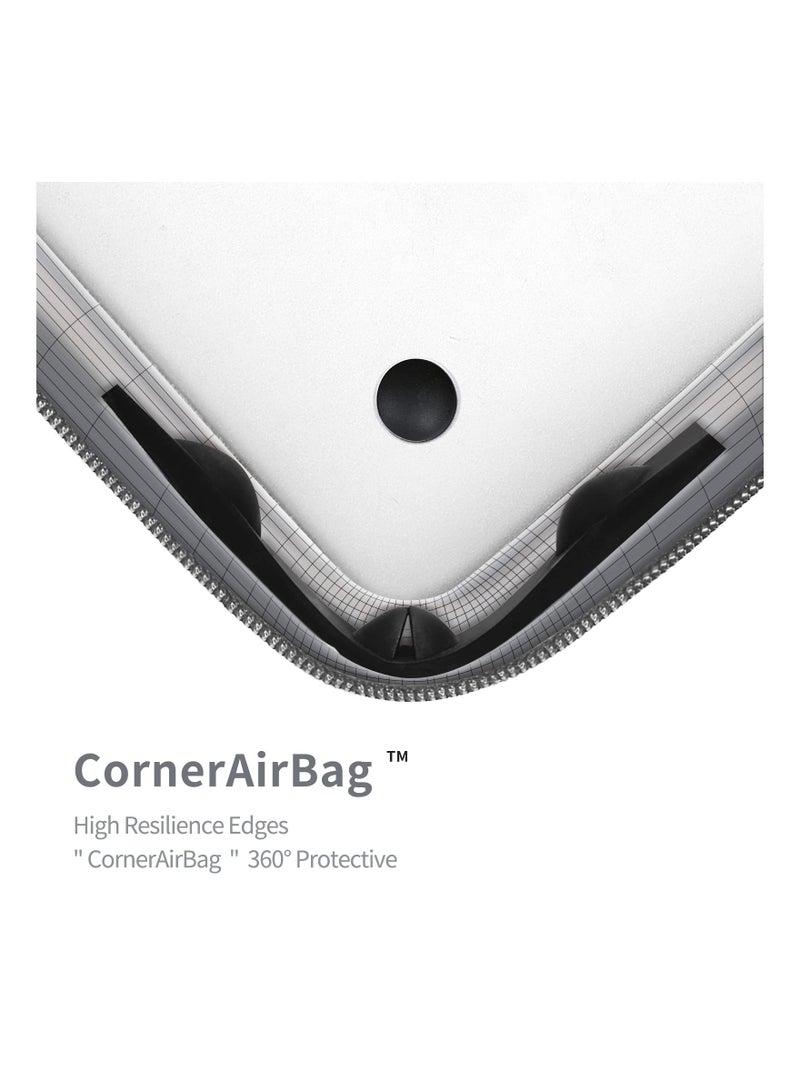 Waterproof and Dirt-Resistant Laptop Sleeve for 13-14 Inch Laptops, Stylish Polyester Case with Zipper and Handle, Ideal for School, Office, Travel, and Business, Compatible with MacBook Pro 2022. - Image 5