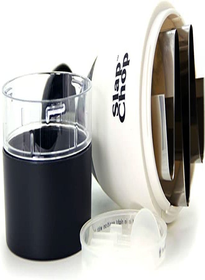 Slap Chop Original Slap Chop Slicer with Stainless Steel Blades & Cheese Graty | Manual Food Chopper & Twist Grater for Cheese, Vegetables, Salad Toppings, & More | Lightweight & Easy to Clean - Image 3