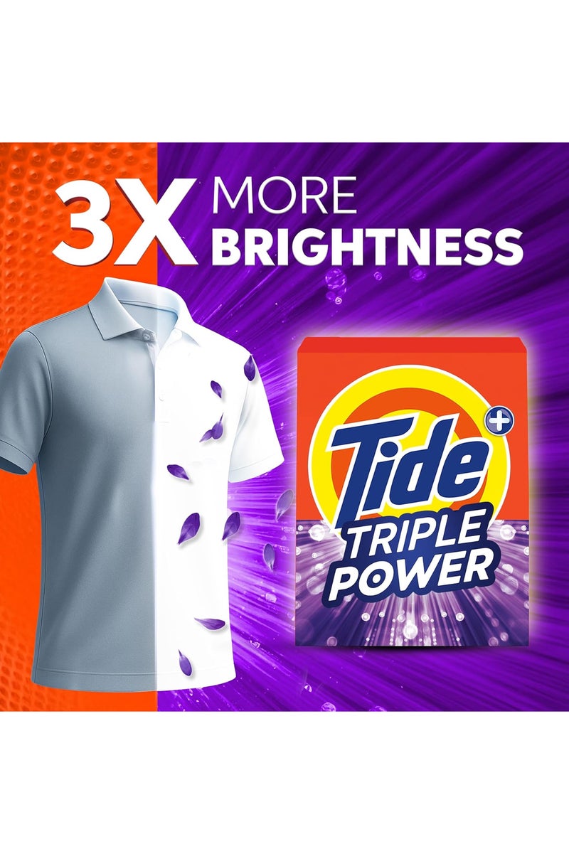 Tide Fast Action Laundry Detergent Powder with Lavender 2.25kg - Image 4
