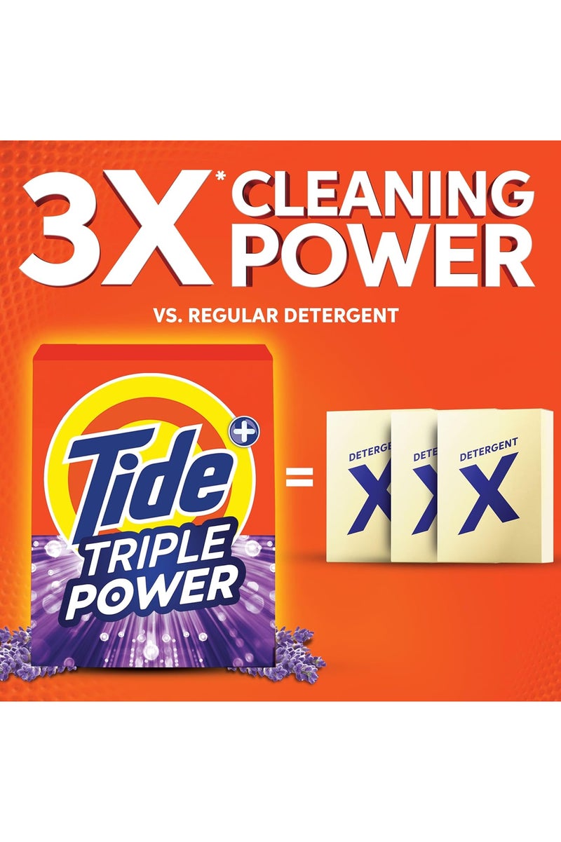 Tide Fast Action Laundry Detergent Powder with Lavender 2.25kg - Image 3