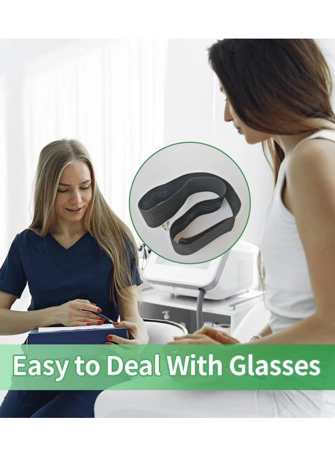 nsgglecher nsgglecher 2PCS Eyeglass Holder for Rhinoplasty Nose Comfortable Non-slip Band for Broken Nose Recovery Nose Guard Glasses Holder Supplier-Black  - Image 3