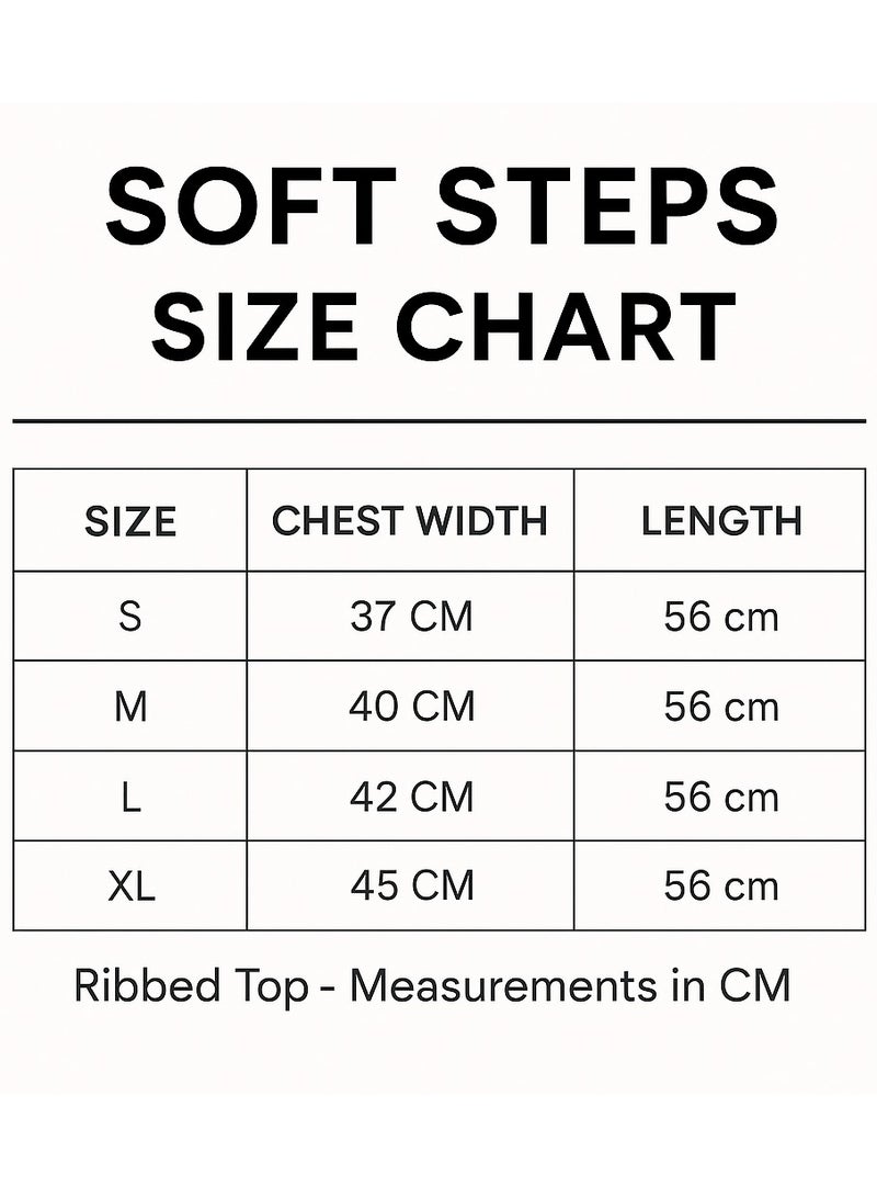 Soft Steps Women's Ribbed Short Sleeve Crew Neck Top – Soft  Fitted T-Shirt | Sizes L Black  - Image 3
