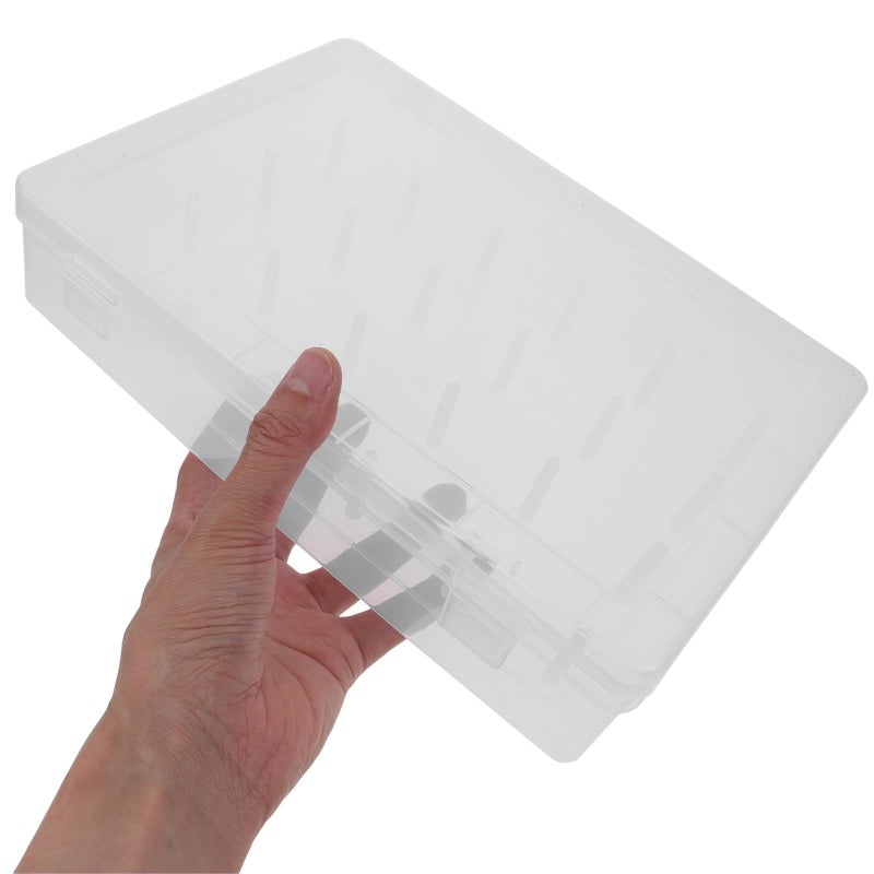 Homoyoyo 24 Slot Dustproof Sewing Thread Organizer Box For Craft Storage - Image 4