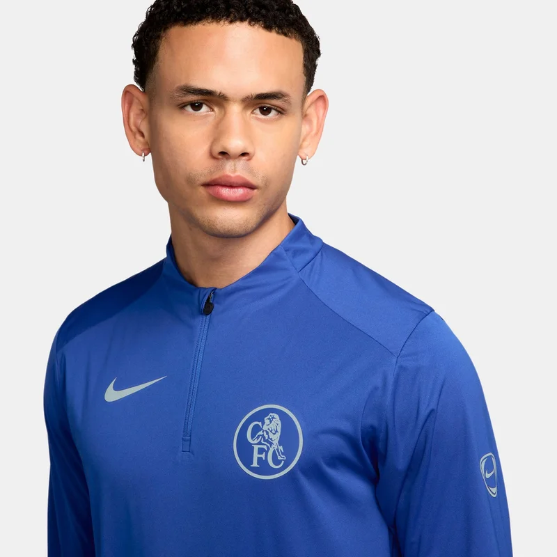 Nike Men's Chelsea Strike Drill 3rd Total 90 Football Top