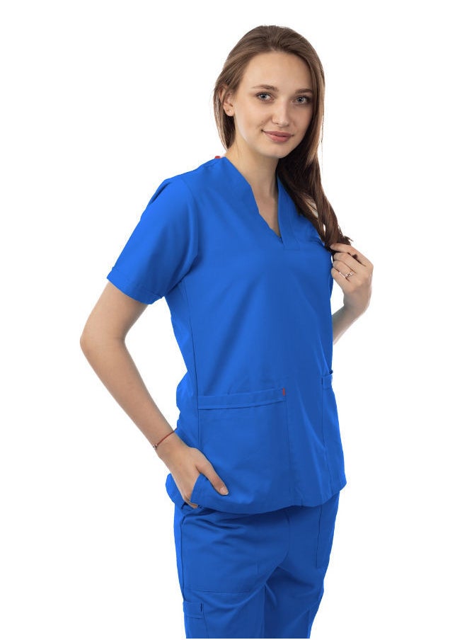 APEX Blue Female Scrub  - Image 2