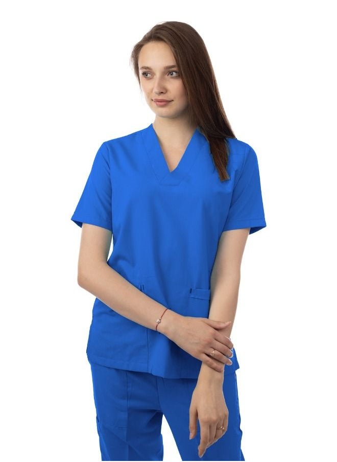 APEX Blue Female Scrub  - Image 4