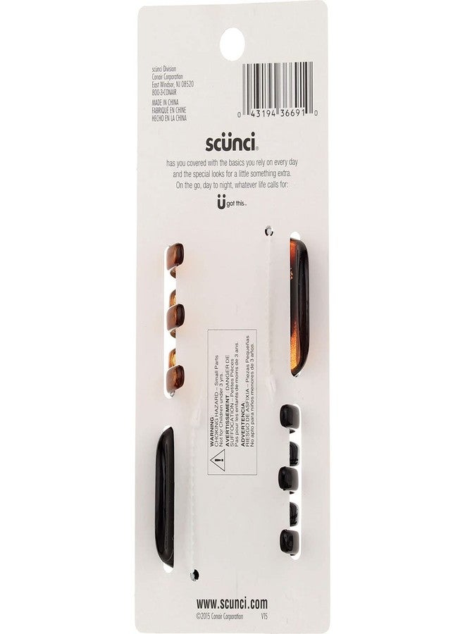 Scunci No Slip Chunky Jaw Clip 2 ea (Pack of 3) - Image 5