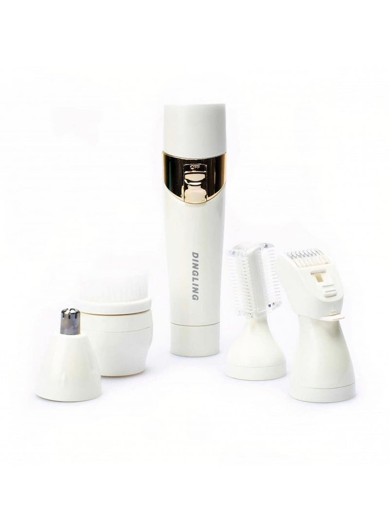 DINGLING All-in-One DINGLING RF-110 Premium Ladies Grooming Kit for Face and Body With USB Rechargeable Trimmer