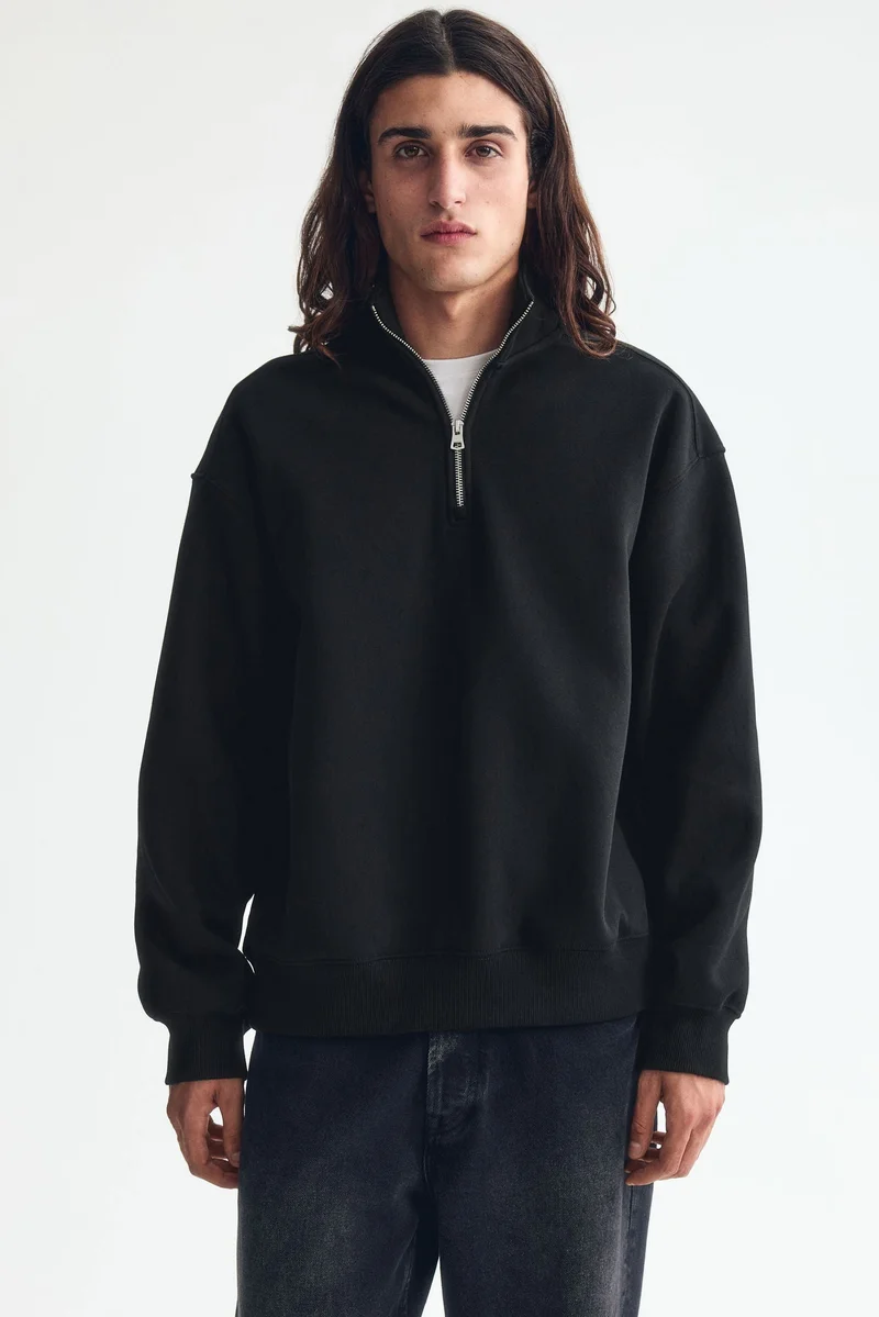 H&M Loose Fit Zip-top sweatshirt