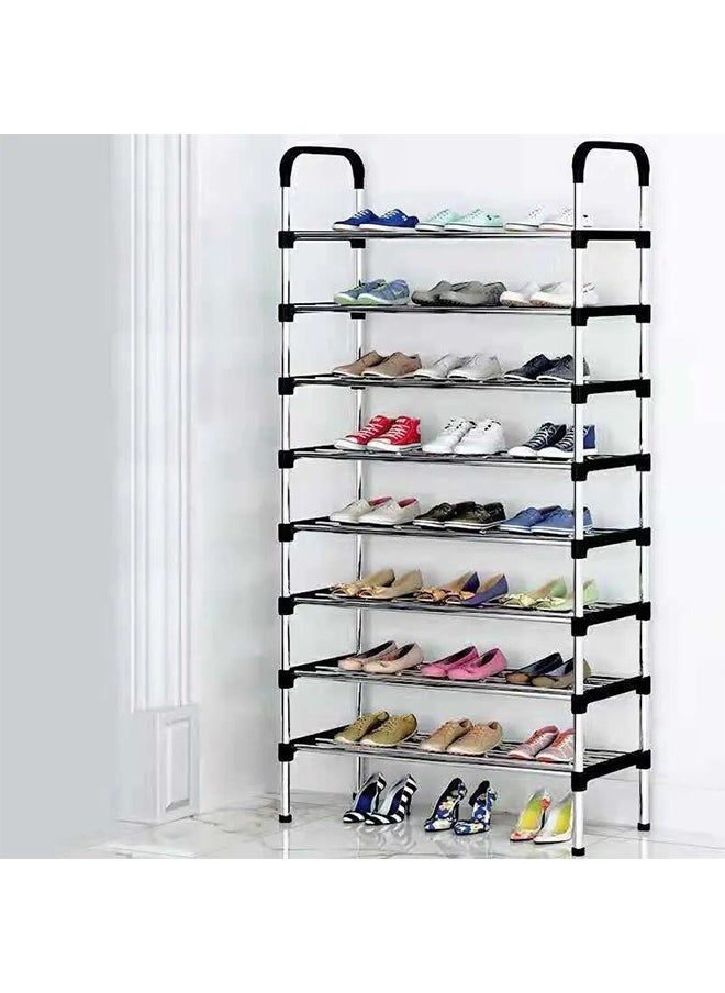RACK STORE - Shoe Rack Premium Stainless Steel Rack 8 Layer Shoe Rack - Image 1