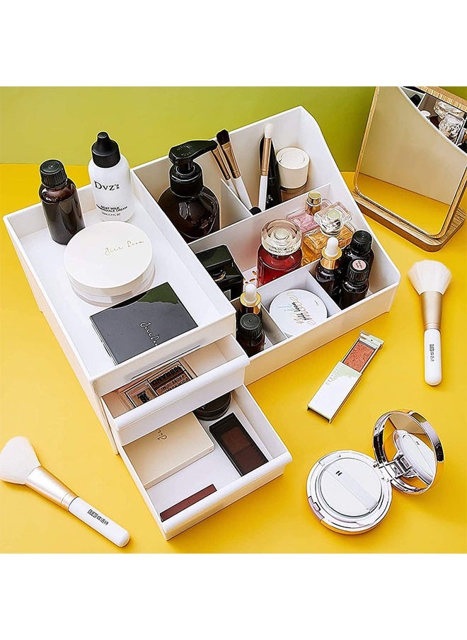 Arabest Makeup Organizer with Drawers, Bathroom Organizers and Storage, Skincare Organizers, Countertop Organizer, Makeup Organizer for Vanity, Makeup Storage Organizer, Dorm Room Essentials  - Image 3