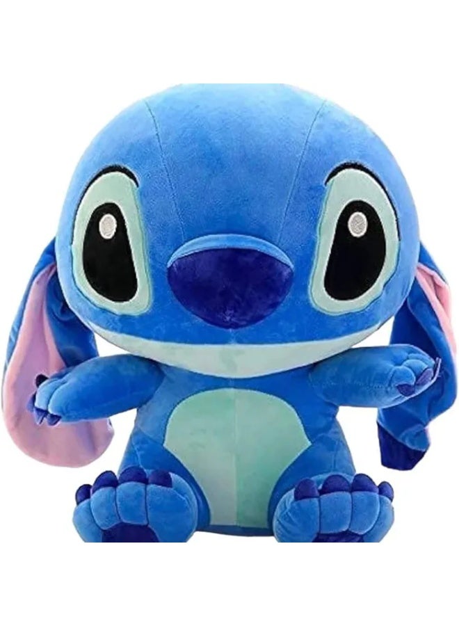 Stitch Plush Teddy Bear, Blue, 35cm