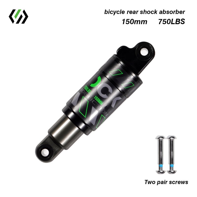 Chooee Bicycle Oil Spring Rear Liner Mountain Bike Aluminum Alloy Shock Absorber Folding Electric Car Oil Pressure Shock Absorber - Image 1