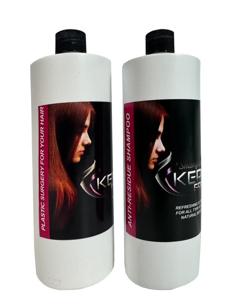 Cirugia Capilar Kerafruit 32 oz Shampoo Nueva Presentacion Deja Brillante el Cabello