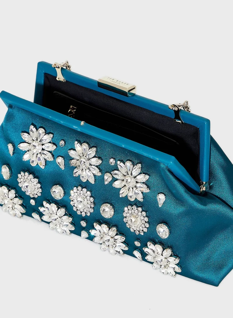 Ted Baker Crystal Embellished Clutch Bag