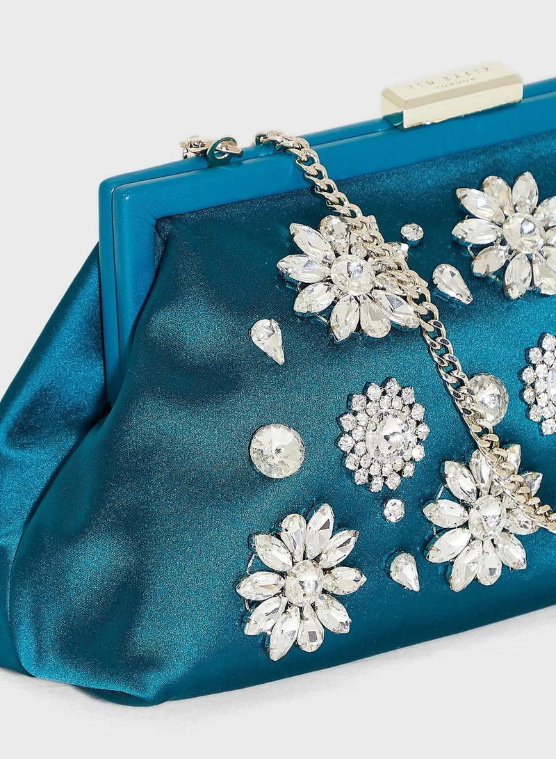 Ted Baker Crystal Embellished Clutch Bag