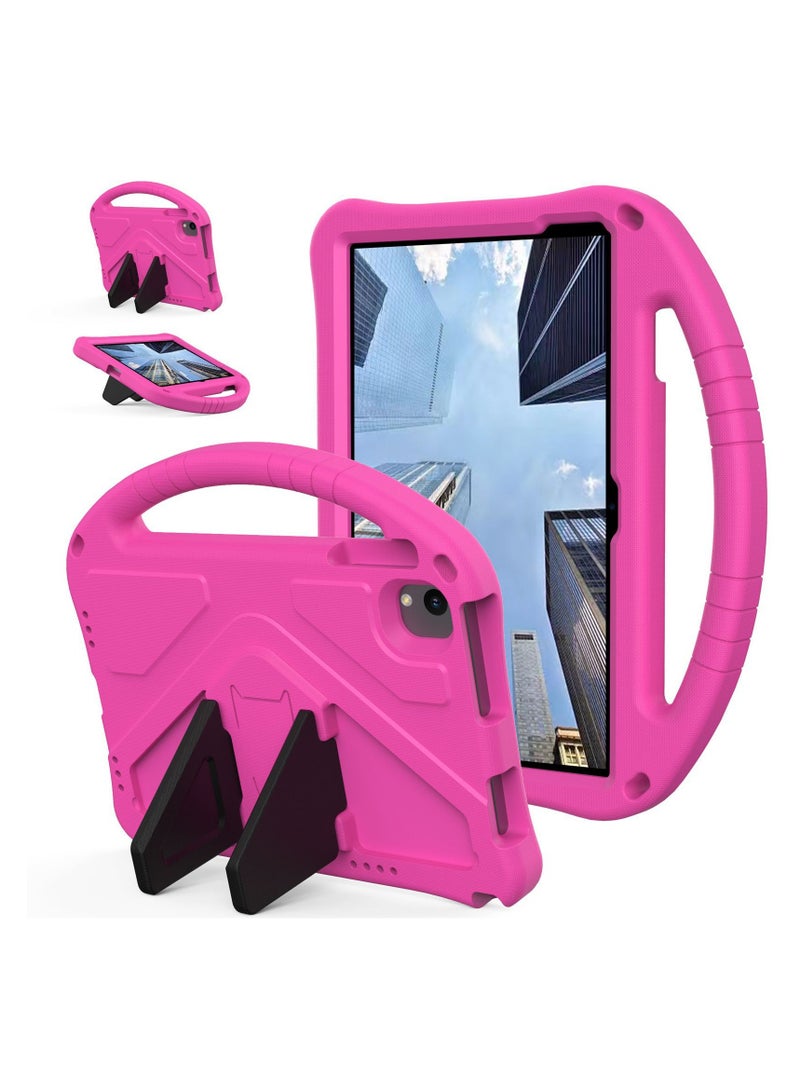 general Kids Case Compatible URAO C107 10.1(2024) Tablet Case 【Kid Friendly】 Durable and Lightweight EVA Shockproof Protective Grip Stand Cover for URAO C107 10.1(2024)