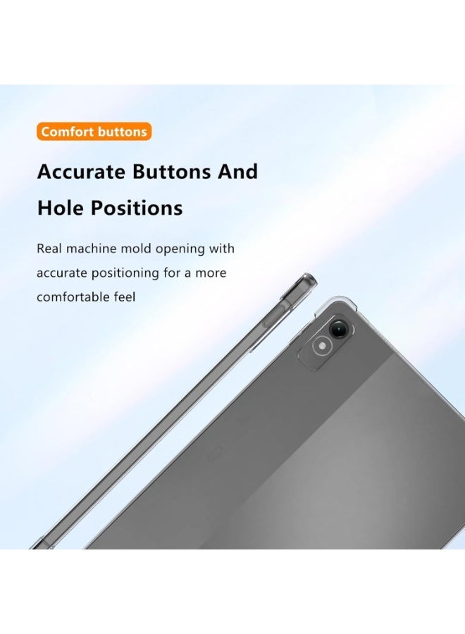 Transparent case for Lenovo Tab M10 Gen 3, 10.1-inch, flexible, shockproof, made of thermoplastic polyurethane, model TB328FU/TB-328XU, 2022 - Image 5