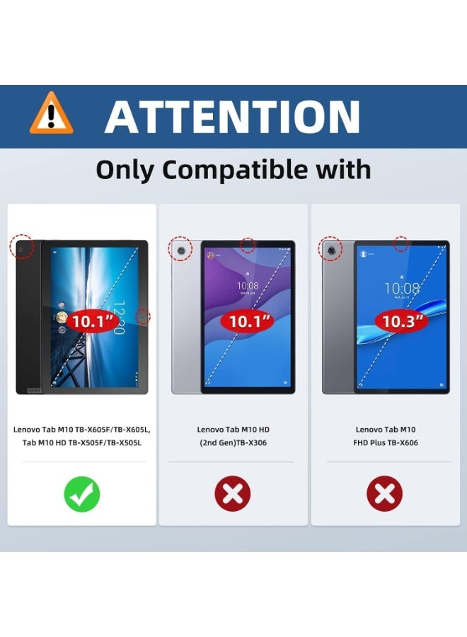 Transparent case for Lenovo Tab M10 Gen 3, 10.1-inch, flexible, shockproof, made of thermoplastic polyurethane, model TB328FU/TB-328XU, 2022 - Image 2