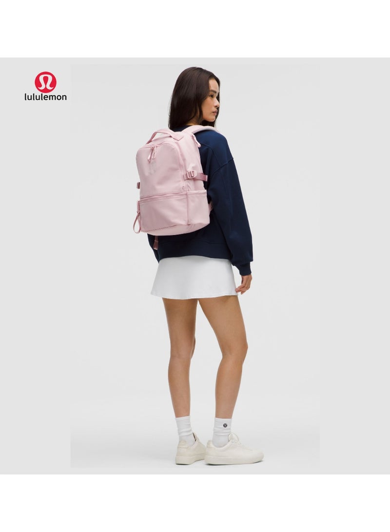 Lululemon double shoulder bag, sporty, for school, casual wear, hiking, 22l large capacity backpack - Image 1