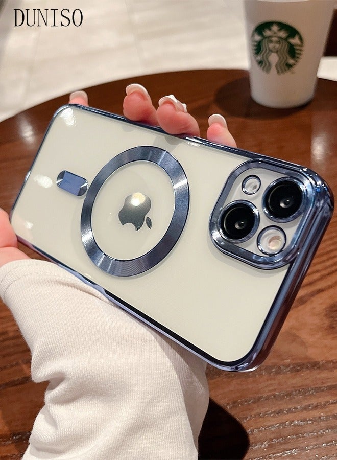 DUNISO iPhone 15 Pro MAX Phone Case 6.7" Full Body Protective Phone Cover With Crossbody Strap Anti-fall Phone Case Built-in Screen and Camera Protector For Apple 15 Pro MAX Phone Case - Image 4