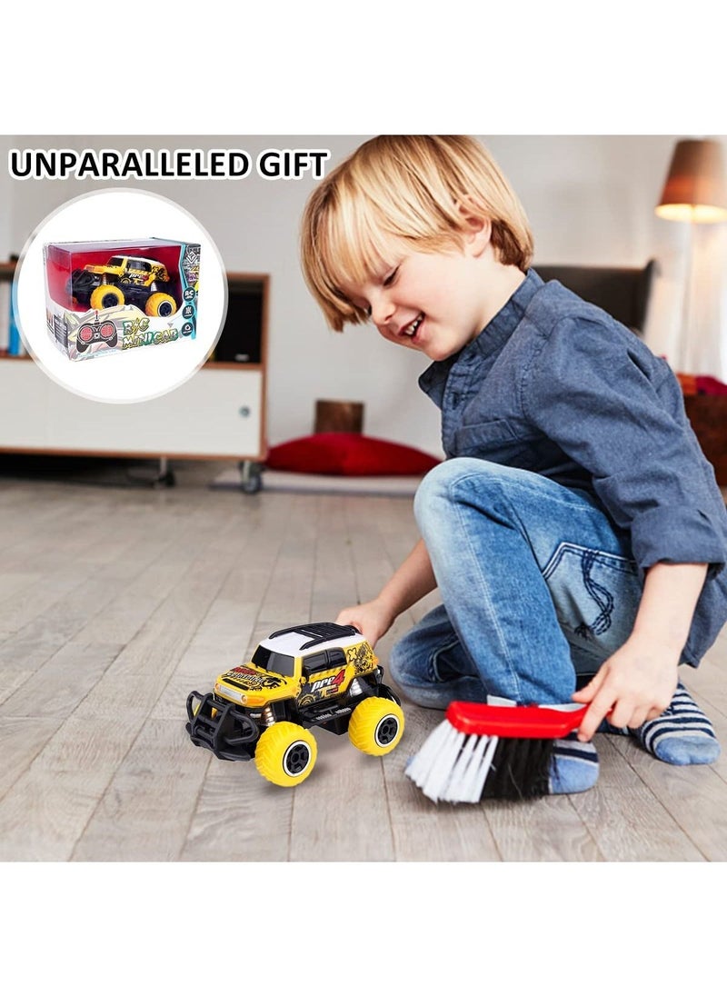 Swift Mini RC Remote Control Car Toy  for Kids, Boys and Girls with 1:43 Scale, Toy for Toddlers and Kids, 3 to 8 Years Old Yellow  - Image 3