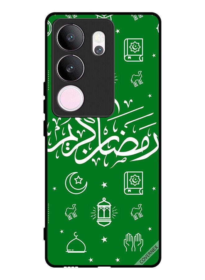 Covernex Protective Case Cover For vivo V29 Pro Ramadan Kareem Green - Image 1