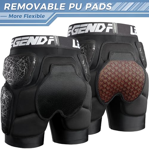 Legendfit Protective Padded Shorts for Snowboard Ski Ice Skating Skateboard Hip Butt Tailbone Protection for Men Women Youth - Image 4