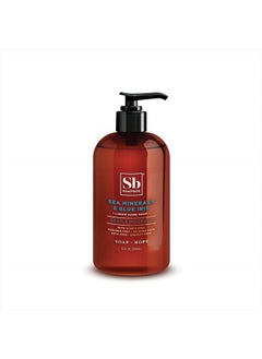 Soapbox Sbx00678 Liquid Hand Soap, Sea Minerals/Blue Iris, 12 Fl. Oz.  - Image 1