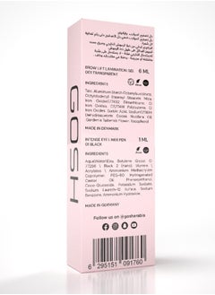 gosh Brow Lift Lamination Gel 001 Transparent + Free Intense Eye Liner Pen 01 Black  - Image 2
