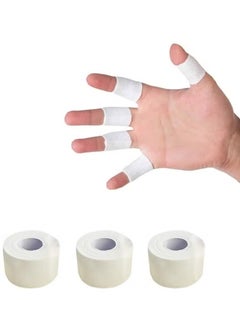 rocooart 3-Roll Zinc Oxide Tape, Breathable Wrist Finger Strapping Tape Cohesive Bandage Flexible- 2.5cm X 10m  - Image 1