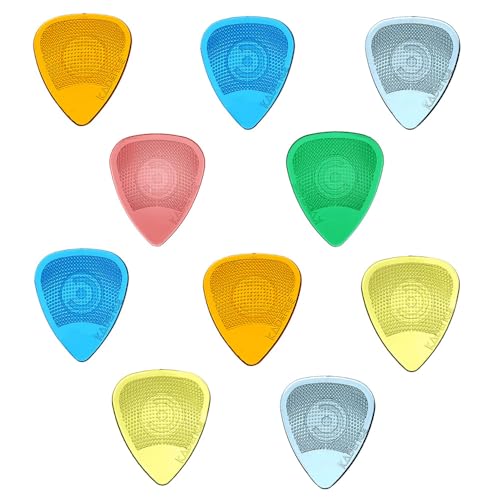 Kadence 10 Guitar Picks with Hostile Grip in 0.48 Thickness in Mix Colors, Anti slip, Stronger, Guitar Plectrums - Image 5