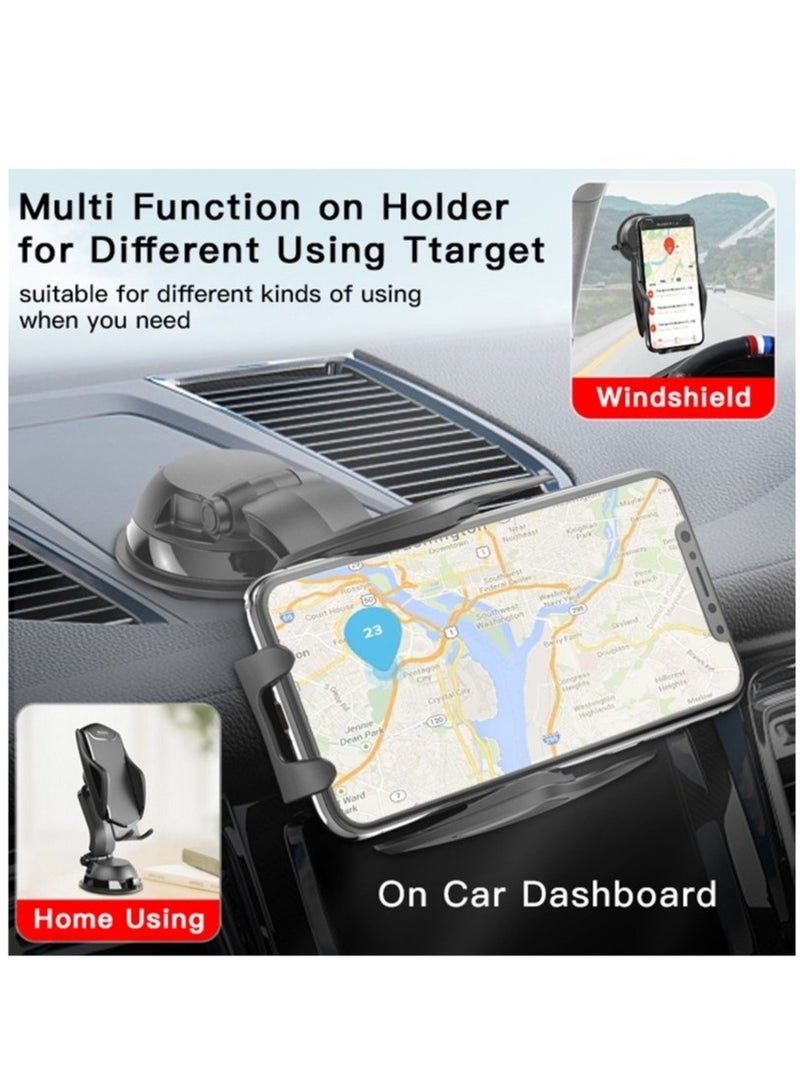 Yesido C99 Car Center Console Suction Cup Mobile Phone Navigation Holder (Black) - Image 2