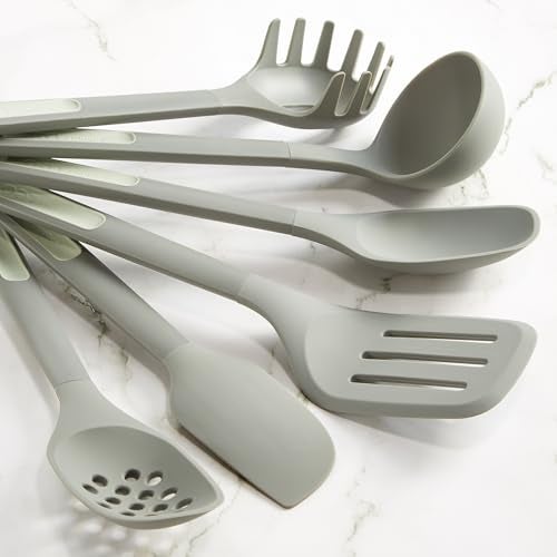 BergHOFF Balance Non-Stick Nylon Spatula (12.5) | Made with Recycled Plastic | Heat Resistant | Dishwasher Safe | Use for Stirring, Folding, Mixing & Scraping | Kitchen Cooking & Baking Tool - Image 2