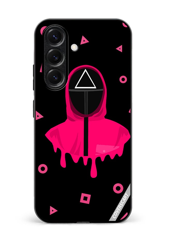 VR CREATIVE Protective Case Cover For Samsung Galaxy S25 Squid Game Design Multicolour