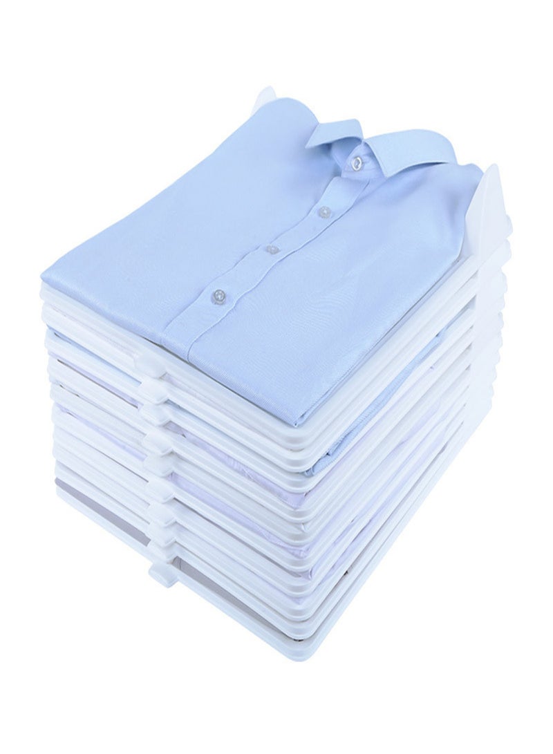 1PC T Shirt Organizer Closet Organizer Clothing Trays Folding Board T-shirt Shirt Wardrobe Anti-wrinkle Sweater Lazy Folding Ironing Board Clothes Storage Board Ironing board 34.8*28.5*5.7 - Image 4
