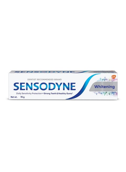 Toothpaste Whitening, Sensitive Tooth Paste To Restore Natural Whiteness, 70 Gm