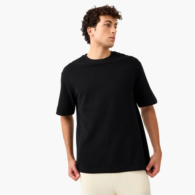 ايكونيك Iconic Textured T-shirt